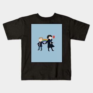 Proud to be Sherlock and John Kids T-Shirt